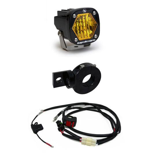 Baja Designs Electric Start Pit Bike S1 Moto Kit Wide Cornering