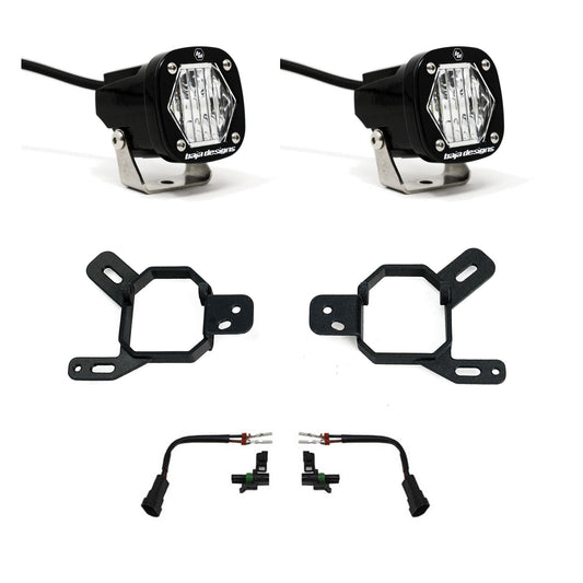 Baja Designs S1 Fog Pocket Light Kit 24-25 Silverado/Sierra 2500/3500 2025 1500 AT4-X
