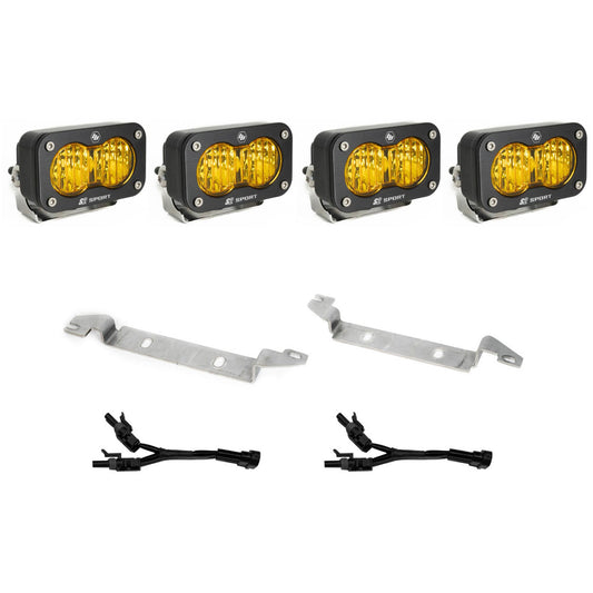 Baja Designs S2 Sport OEM Fog Light Replacement Kit 2025-On Toyota 4Runner Non-TRD Pro