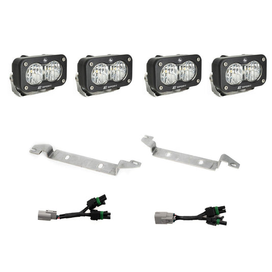 Baja Designs S2 Sport OEM Fog Light Replacement Kit 2024-on Toyota Tacoma TRD Pro/Trailhunter