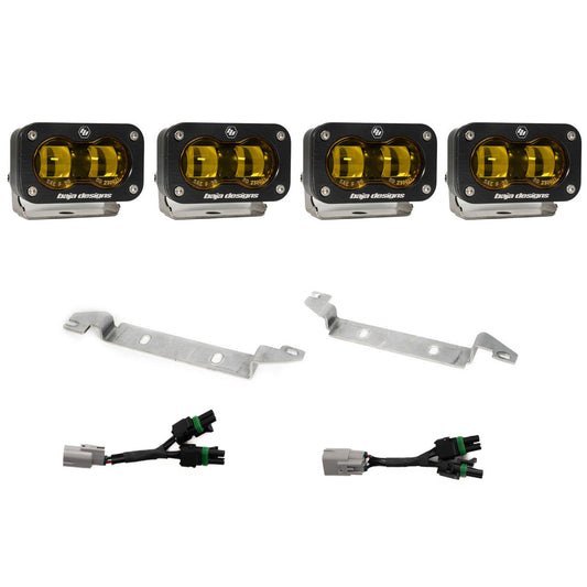 Baja Designs S2 SAE OEM Fog Light Replacement Kit 2024-On Toyota Tacoma TRD Pro/Trailhunter