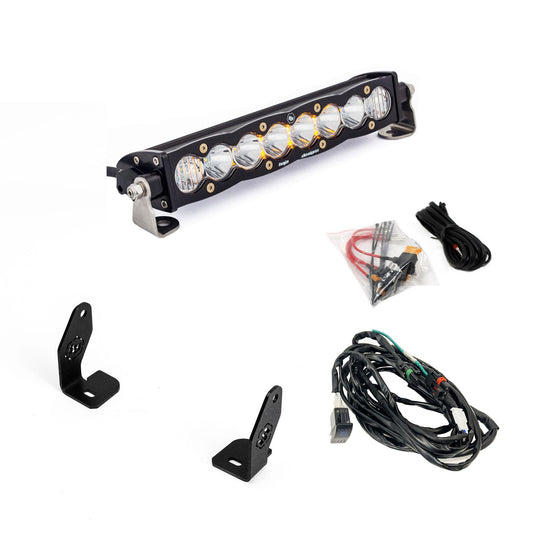 Baja Designs S8 10 Inch Light Bar Hood Mount Kit Polaris 2025 RZR ProR; ProS; ProXP,