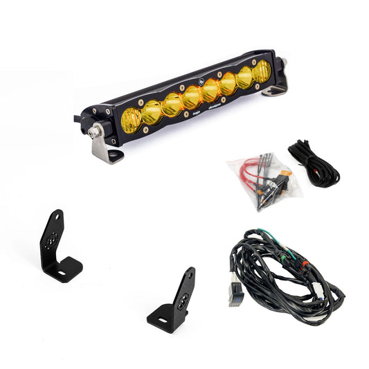 Baja Designs S8 10 Inch Light Bar Hood Mount Kit Polaris 2025 RZR ProR; ProS; ProXP,
