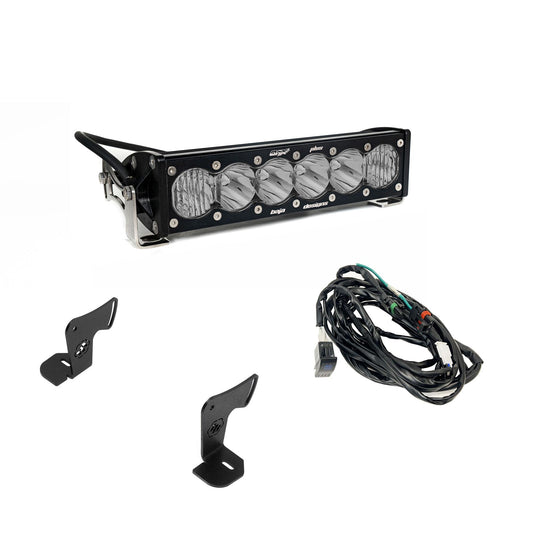 Baja Designs OnX6+ 10 Inch Light Bar Hood Mount Kit Polaris 2025 RZR ProR; ProS; ProXP,
