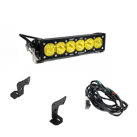 Baja Designs OnX6+ 10 Inch Light Bar Hood Mount Kit Polaris 2025 RZR ProR; ProS; ProXP,