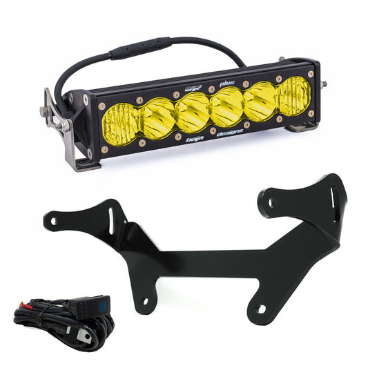 Baja Designs Can-Am Maverick X3 Amber 10 Inch OnX6+ Shock Mount Kit
