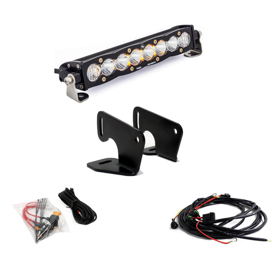 Baja Designs Polaris RZR Pro XP Hood Mount Light Kit 10 Inch S8