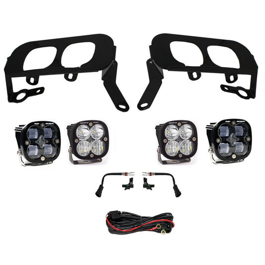 Baja Designs Silverado 1500 Fog Pocket Kit 14-15 FPK, SAE W/C & Sport D/C