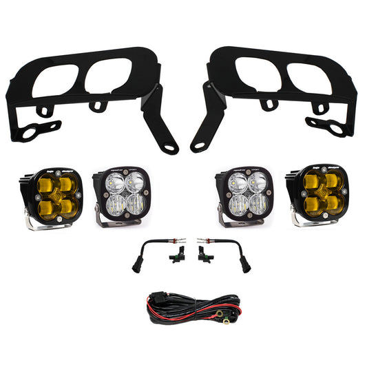 Baja Designs Silverado 1500 Fog Pocket Kit 14-15 FPK, SAE W/C & Sport D/C