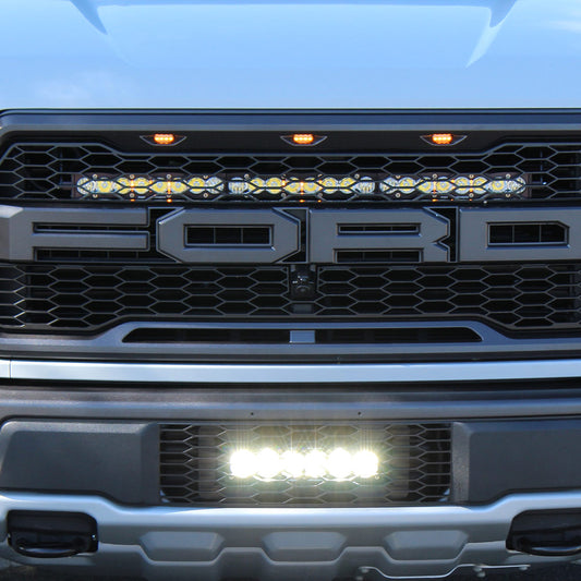 Baja Designs Ford Raptor 2017-18 OnX6+ Lower Grille LED Kit