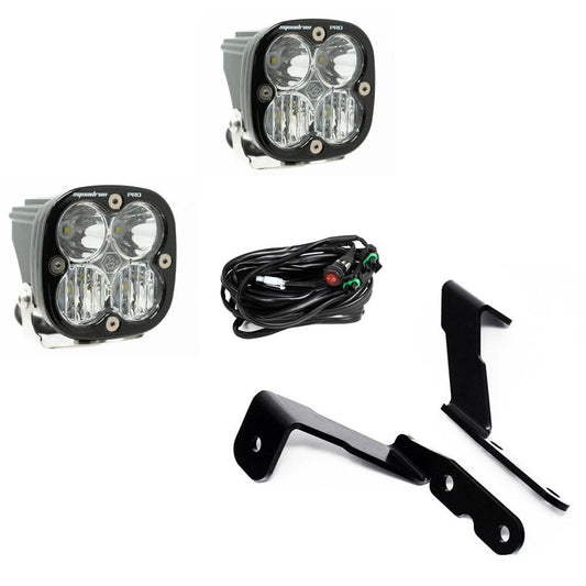 Baja Designs GM Silverado/Sierra (2007-2013) A-Pillar Kit Squadron Pro Lights