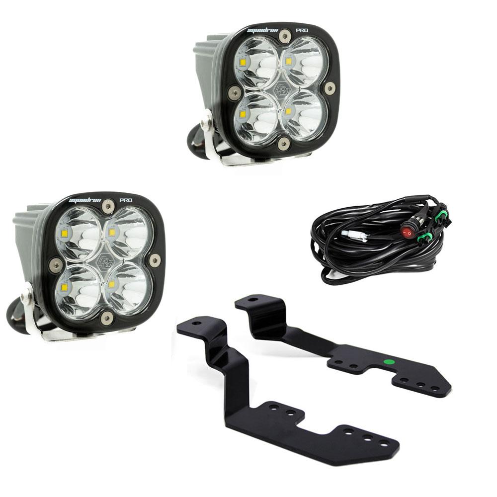 Baja Designs GM A-Pillar Mount Kit Squadron Pro