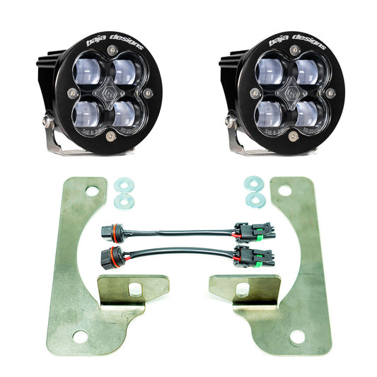 Baja Designs Jeep JL Fog Light Squadron-R 18-Pres Wrangler JL Rubicon Fog Pocket Kit