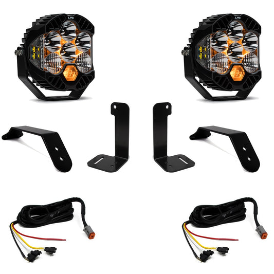 Baja Designs Jeep JL/JT Dual LP6 Auxiliary Light Kit w/Upfitter