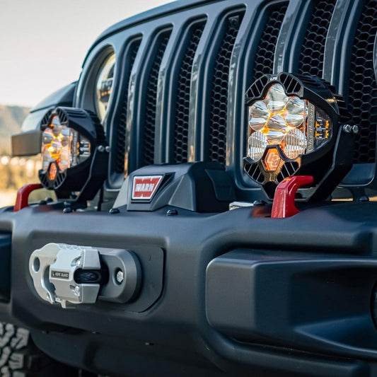 Baja Designs Jeep JL/JT Rubicon Steel Bumper LED Light Kit LP6