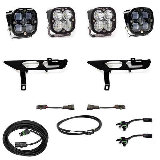 Baja Designs F-150 Fog Pocket Kit SAE Clear/Sport DC 21-On Ford F-150