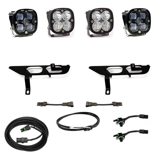 Baja Designs F-150 Fog Pocket Kit SAE Clear/Pro DC 21-On Ford F-150