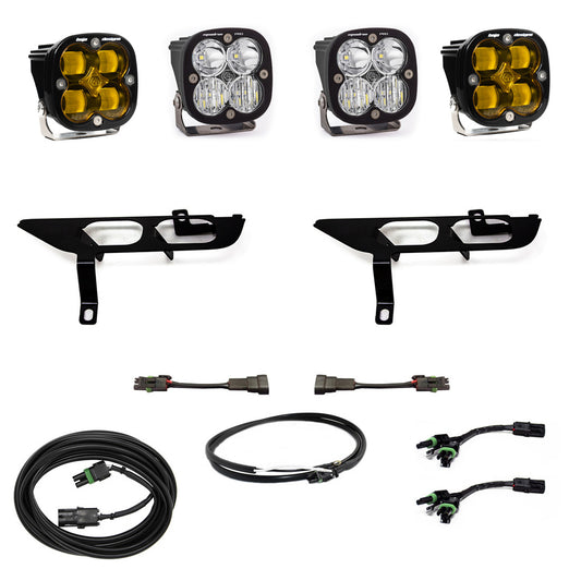 Baja Designs Ford F150 Fog Pocket Kit SAE Amber/Pro DC For Ford F150 21-Up