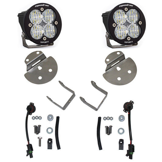 Baja Designs Squadron-R Sport Fog Pocket Kit 15-19 Colorado/Canyon/Silverado/Sierra 2500HD/3500HD
