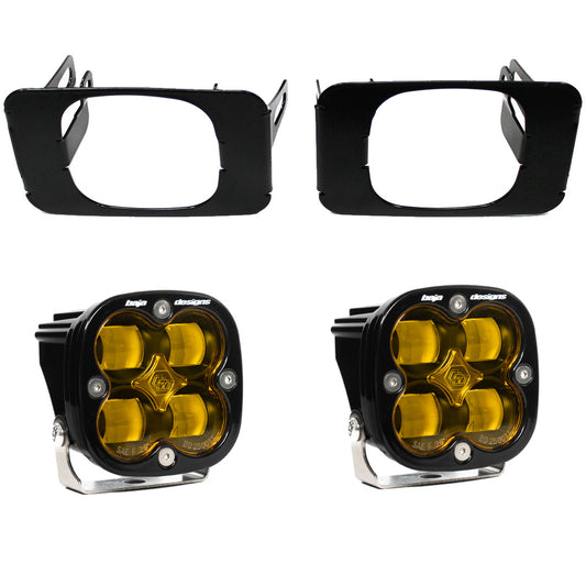 Baja Designs Super Duty Fog Lights SAE Amber FPK 17-18 F-150
