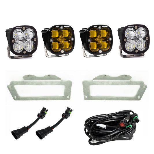 Baja Designs Ram 2500/3500 Fog Lights SAE Fog Pocket Kit 10-18 RAM 1500 09-12 Ram 2500/3500
