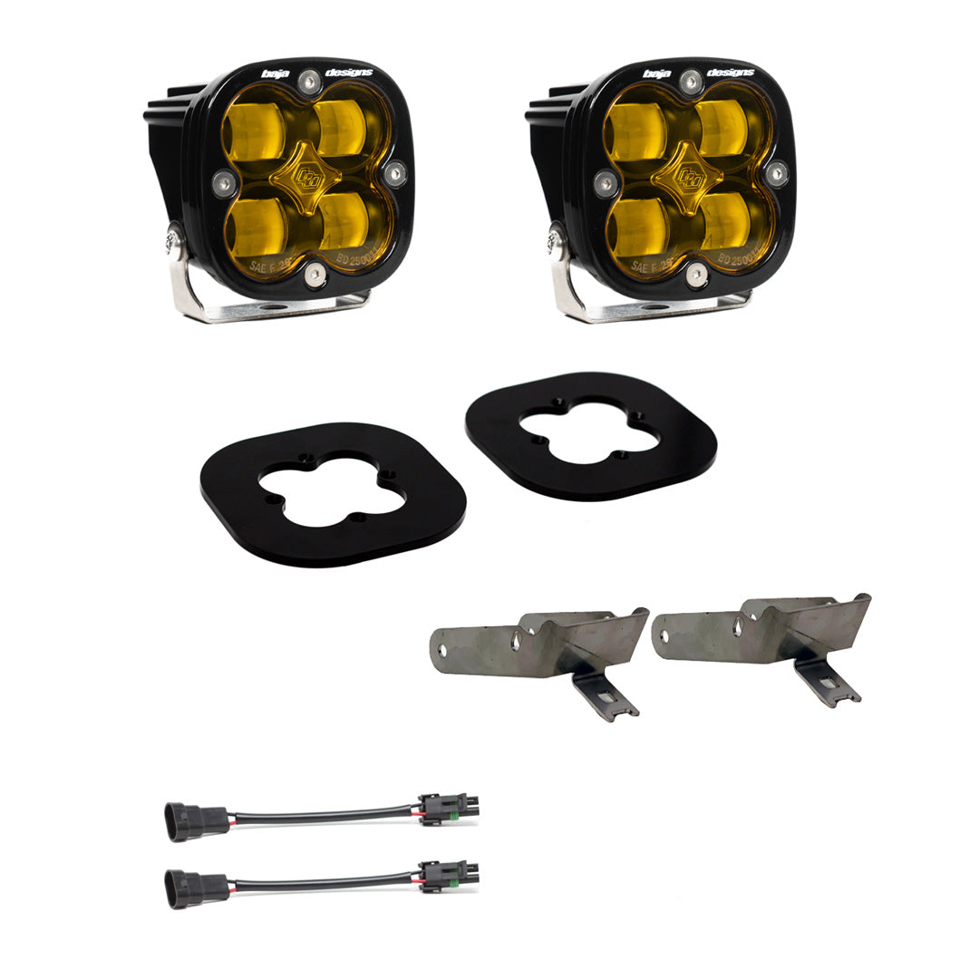 Baja Designs Ford Super Duty (11-16) Fog Pocket Kit SAE Amber