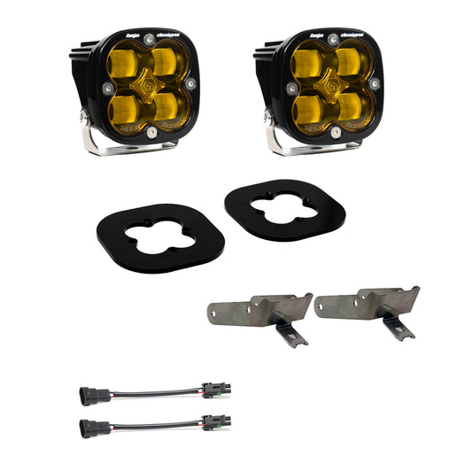 Baja Designs Ford Super Duty (11-16) Fog Pocket Kit SAE Amber