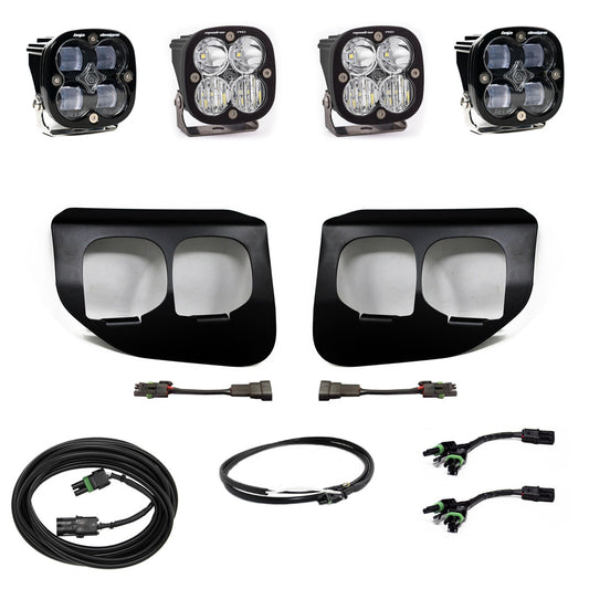 Baja Designs Ford Super Duty (20-On) Fog Lights Dual FPK SAE/Pro DC