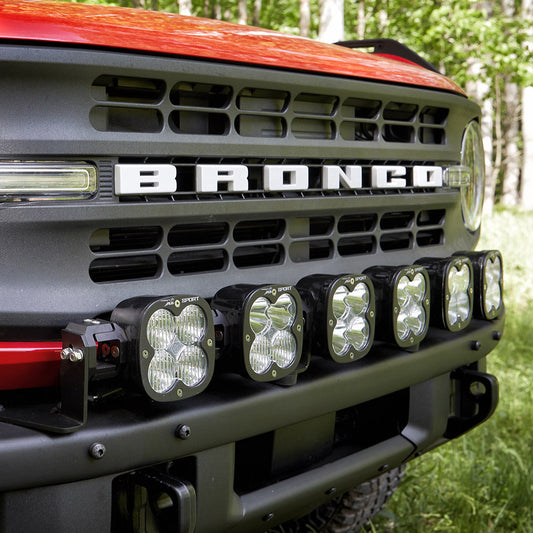 Baja Designs 6 X Linkable Light Bar For 21-Up Ford Bronco Steel Bumper Mount