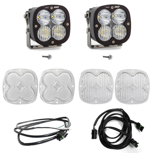 Baja Designs Bronco A Piller Light Kit 21-Up Ford Bronco XL80 D/C w/Upfitter