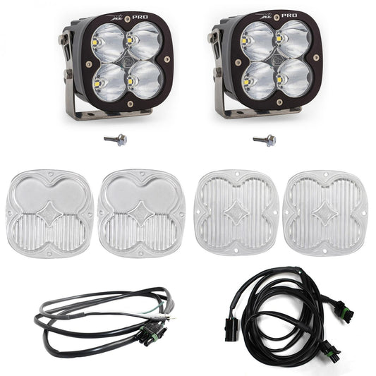 Baja Designs Bronco A Piller Light Kit 21-Up Ford Bronco XL Pro Spot w/Upfitter