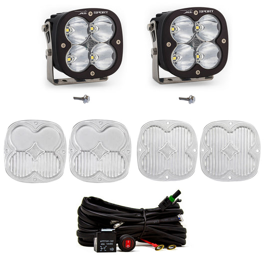 Baja Designs Bronco A Piller Light Kit 21-Up Ford Bronco XL Sport Spot