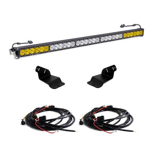 Baja Designs Bronco Roof Light Bar Kit 21-Up Ford Bronco 50 inch Onx6+ Dual Control