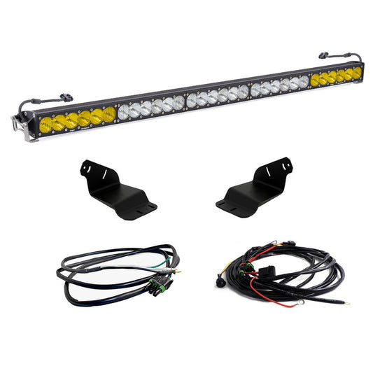 Baja Designs Bronco Roof Light Bar Kit 21-Up Ford Bronco 50 inch Onx6+ Dual Control w/Upfitter