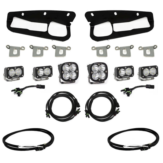 Baja Designs Bronco Fog Pocket Kit 21-Up Ford Bronco Pro w/Upfitter