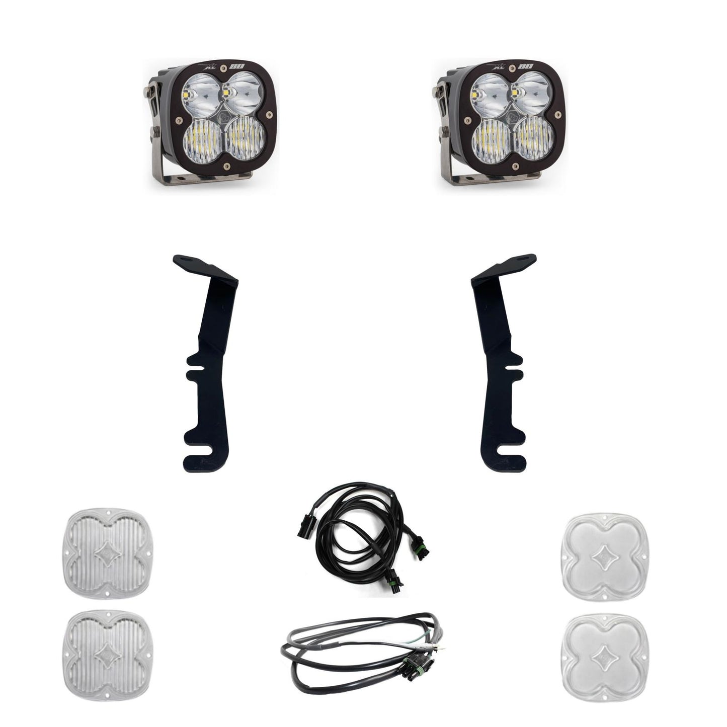 Baja Designs Ram 1500 TRX 21-On XL80 A-Pillar Kit