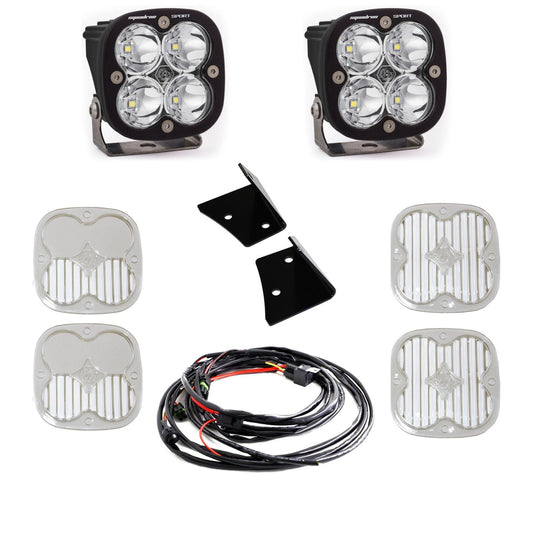 Baja Designs Jeep, JK Squadron Sport Spot A-Pillar Kit