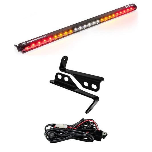 Baja Designs Polaris RZR 15-18 4 Seat 30 Inch RTL Rear Light Bar with Bracket Kit