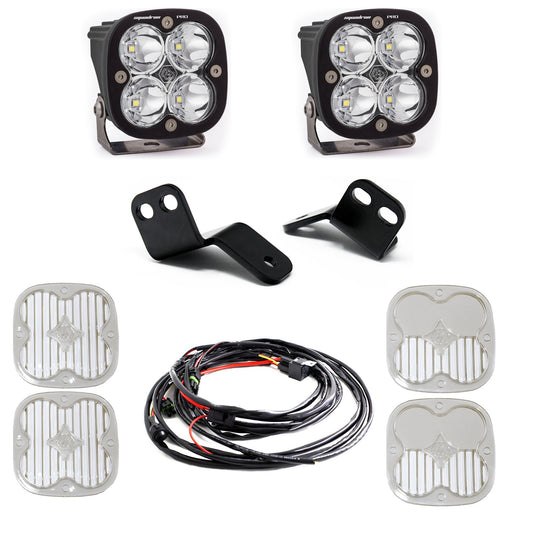 Baja Designs Squadron Pro A-Pillar Kit 18-22 Wildcat XX Driving/Combo Clear