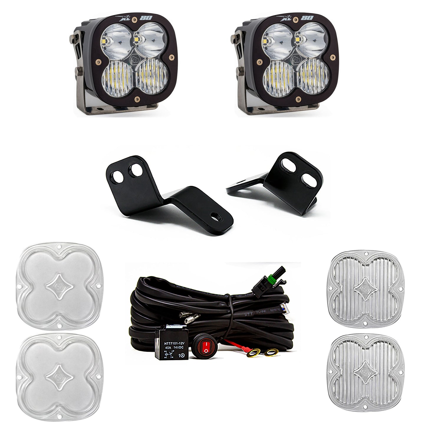 Baja Designs XL80 A-Pillar Kit 18-22 Wildcat XX Driving/Combo Clear