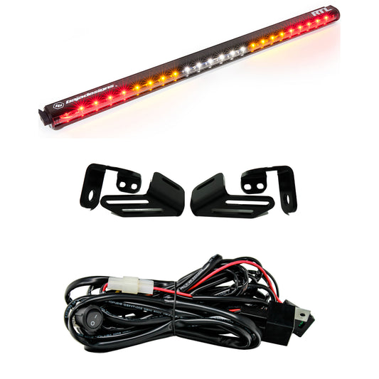 Baja Designs RTL 30 inch Rear Tail Light Kit 18 Wildcat XX No Turn Signal Clear
