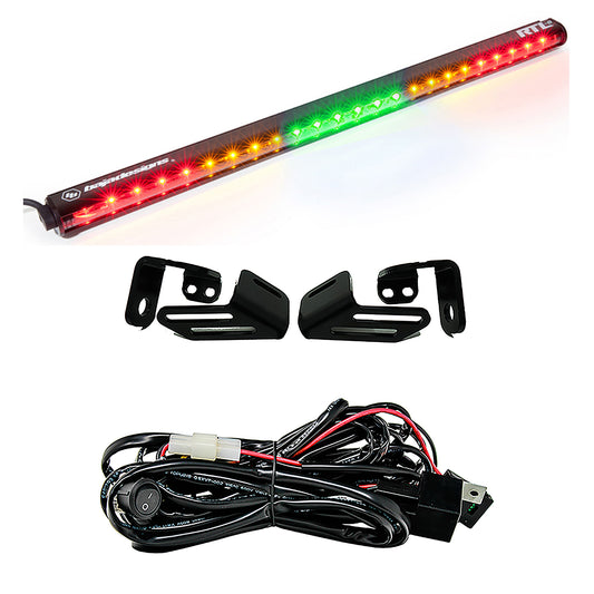 Baja Designs RTL 30 inch Rear Tail Light Kit 18 Wildcat XX Green No Turn Signal