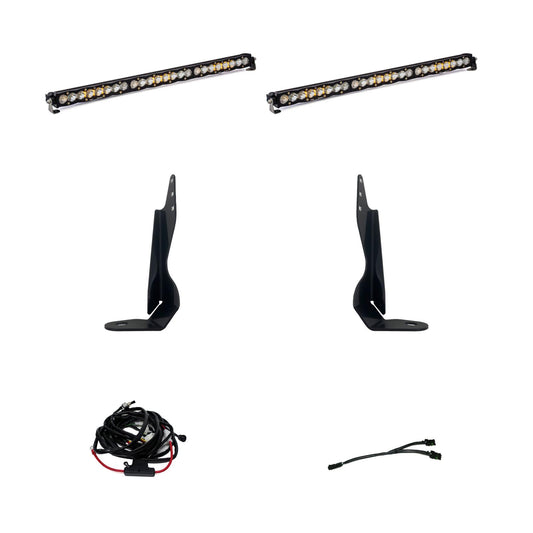 Baja Designs GMC 2500/3500 2020-On Behind Grill Kit Dual S8