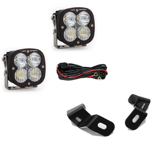 Baja Designs Dodge Ram LED Light Pods For Ram 2500/3500 19-On A-Pillar Kits XL Sport Driving Combo