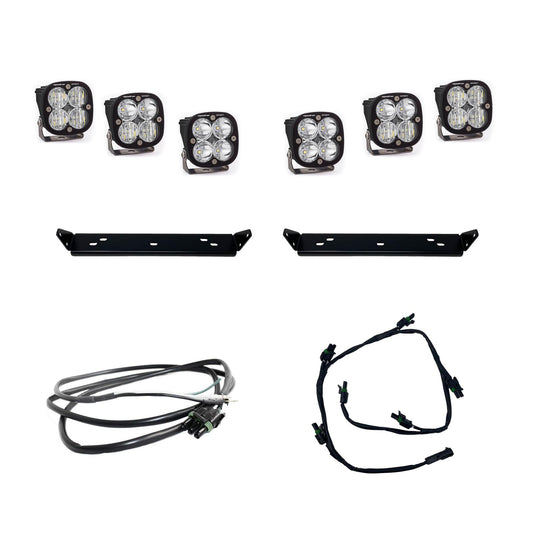 Baja Designs Squadron Sport Behind Grill Kit fits 21-On Ford Raptor
