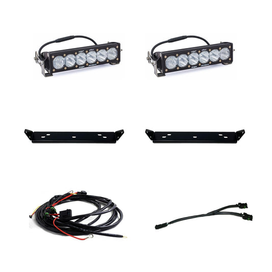 Baja Designs 10 Inch Onx6 D/C Behind Grill Kit fits 21-On Ford Raptor