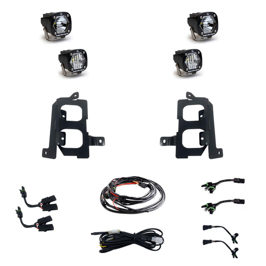 Baja Designs GMC 1500 (19-On) Clear Spot/Clear W/C FPK Baja Design