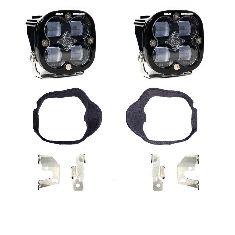 Baja Designs Mercedes Squadron Pro Fog Pocket Light Kit For Mercedes 2014-2018 Sprinter Van