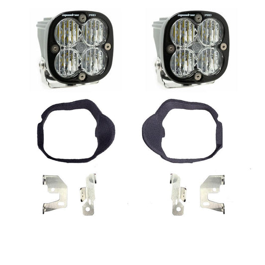 Baja Designs Mercedes Squadron Pro Fog Pocket Light Kit For Mercedes 2014-2018 Sprinter Van