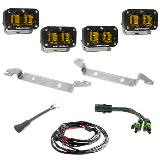 Baja Designs 2023-On Toyota Sequoia S2 SAE Amber OEM FPK Replacement Kit
